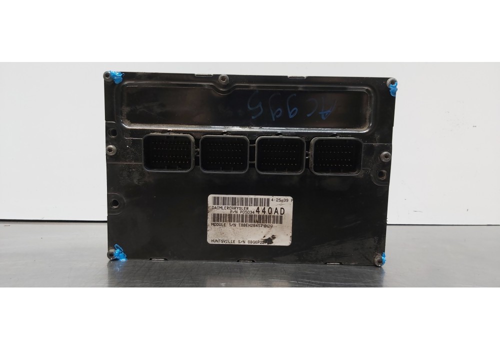 Recambio de centralita motor uce para chrysler pt cruiser (pt) 2.4 limited referencia OEM IAM P05034440AD P05034440AD 