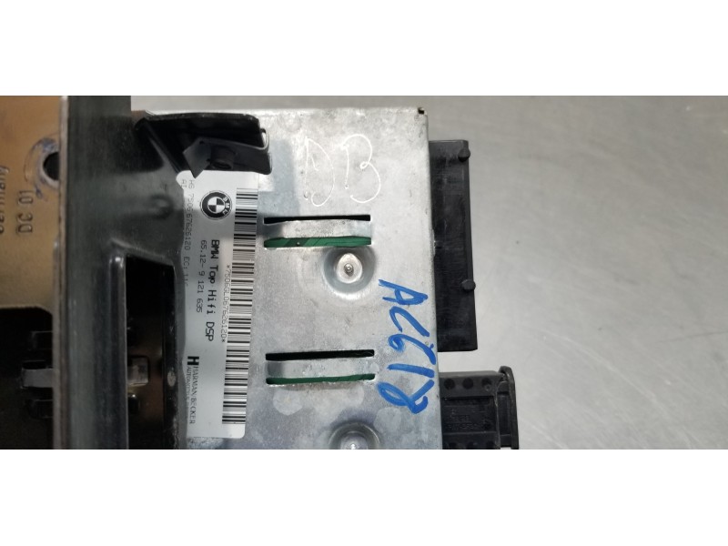 Recambio de amplificador de audio para bmw serie 6 cabrio (e64) 645ci referencia OEM IAM 65129121635 65129181743 