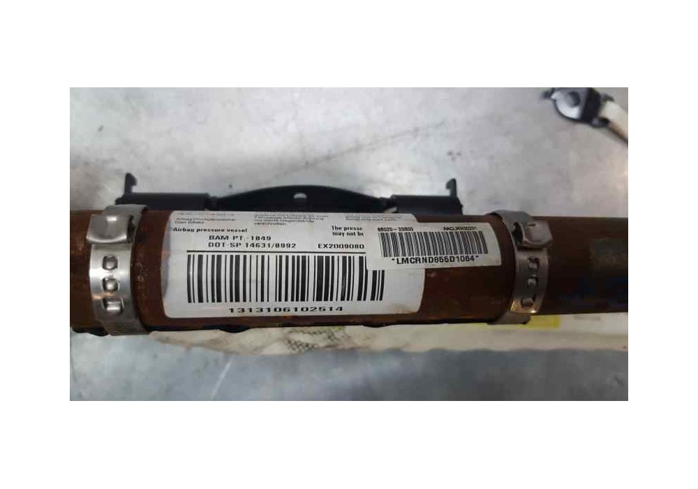 Recambio de airbag cortina delantero derecho para hyundai ix35 comfort 2wd referencia OEM IAM 850202S500   Recambio de airbag cortina delantero derecho para hyundai ix35 comfort 2wd referencia OEM IAM 850202S500