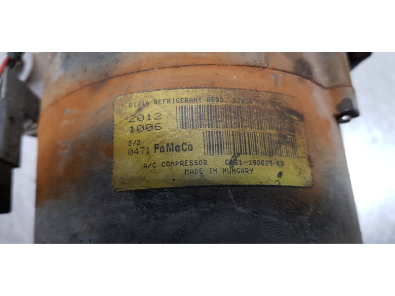 Recambio de compresor aire acondicionado para ford focus lim. (cb8) trend referencia OEM IAM 2414013 DV6119D629FG  Recambio de compresor aire acondicionado para ford focus lim. (cb8) trend referencia OEM IAM 2414013 DV6119D629FG