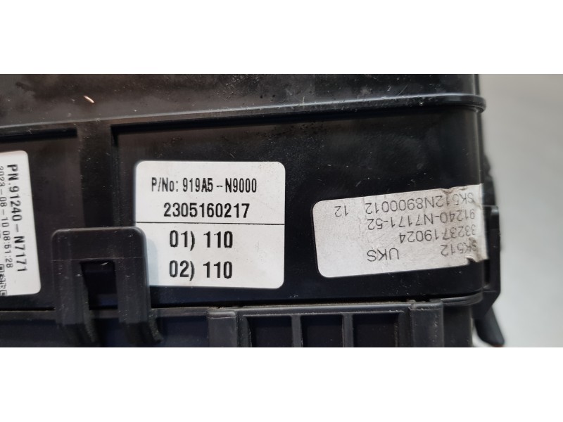 Recambio de caja reles / fusibles para hyundai tucson tecno sky referencia OEM IAM 91240N7171 919A5N9000 91956N7040