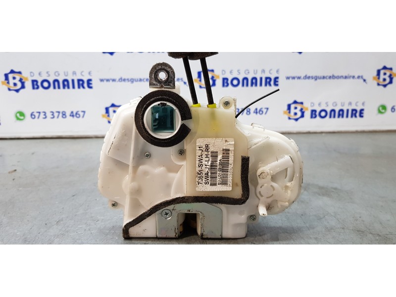 Recambio de cerradura puerta trasera izquierda para honda cr-v (re) executive referencia OEM IAM 72651SWAJ1   Recambio de cerradura puerta trasera izquierda para honda cr-v (re) executive referencia OEM IAM 72651SWAJ1