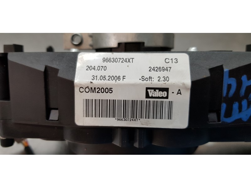 Recambio de mando multifuncion para peugeot 207 xs referencia OEM IAM 96630724XT   Recambio de mando multifuncion para peugeot 207 xs referencia OEM IAM 96630724XT