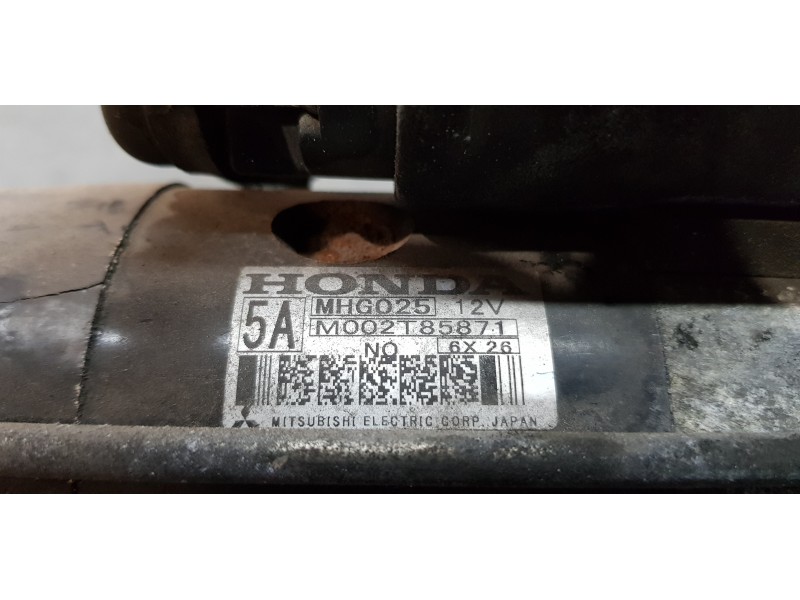 Recambio de motor arranque para honda cr-v (re) executive referencia OEM IAM 31200RSRE01   Recambio de motor arranque para honda cr-v (re) executive referencia OEM IAM 31200RSRE01