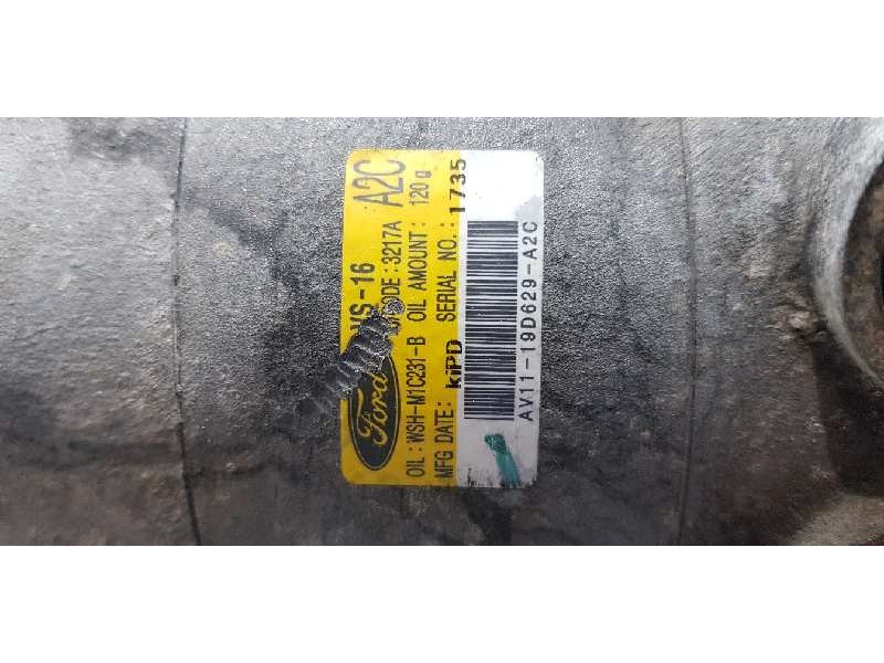 Recambio de compresor aire acondicionado para ford ecosport trend referencia OEM IAM AV1119D629A2C   Recambio de compresor aire acondicionado para ford ecosport trend referencia OEM IAM AV1119D629A2C
