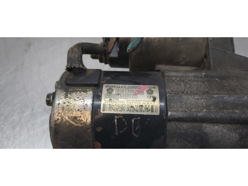 Recambio de motor arranque para chrysler pt cruiser (pt) 2.4 limited referencia OEM IAM 5033067AB 05033067AD 