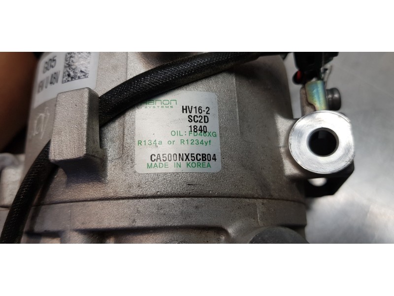Recambio de compresor aire acondicionado para hyundai tucson tecno sky referencia OEM IAM 97701N7050  