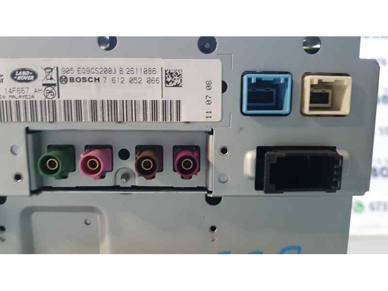 Recambio de sistema navegacion gps para jaguar xf 2.2 diesel luxury referencia OEM IAM CX2314F667AH  