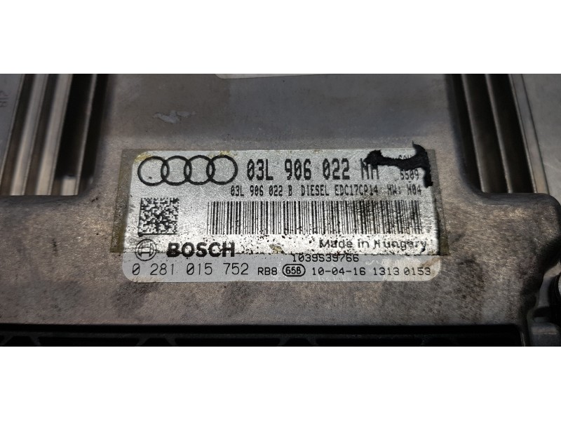 Recambio de centralita motor uce para audi q5 (8r) 2.0 tdi (125kw) referencia OEM IAM 03L906022NH  