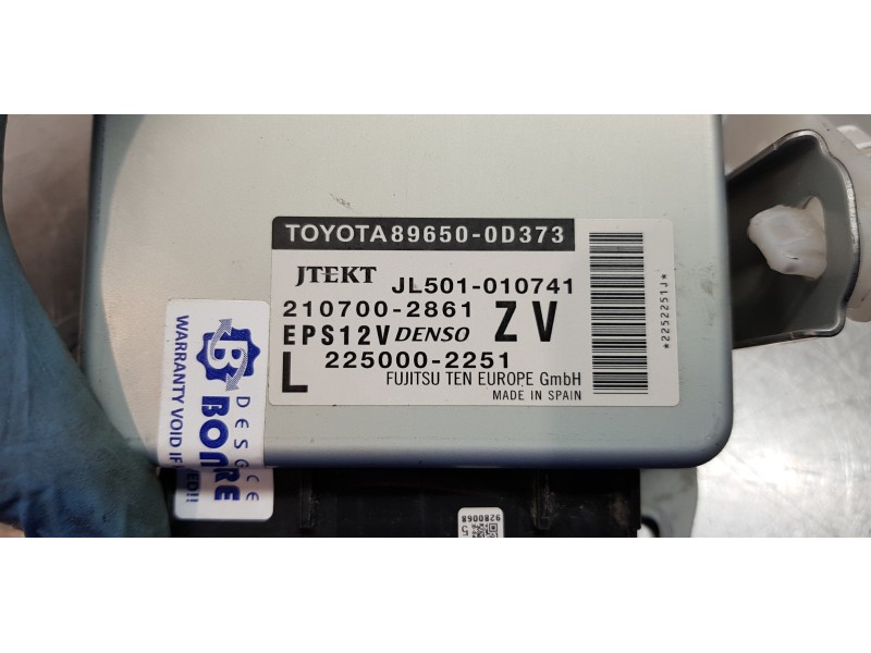 Recambio de modulo electronico para toyota yaris hybrid active referencia OEM IAM 896500D373  