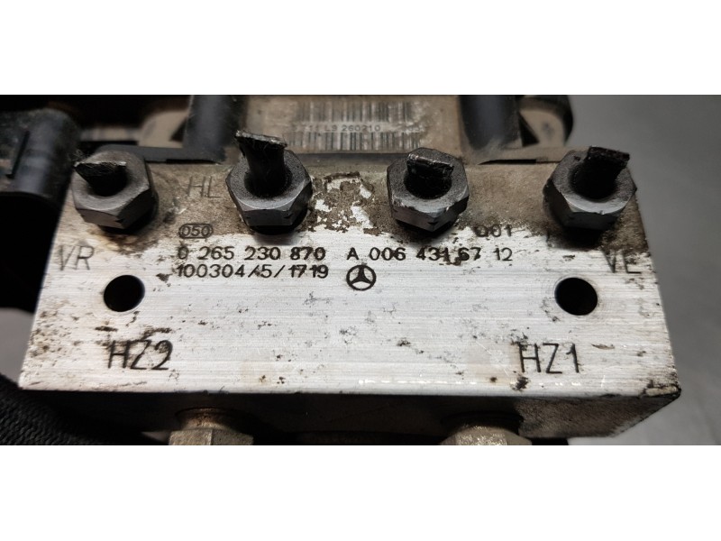 Recambio de abs para mercedes clase b (w245) 180 cdi (245.207) referencia OEM IAM A0064316712 0265230870 