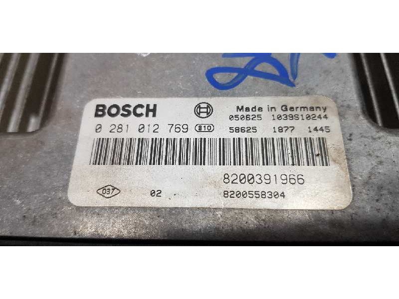 Recambio de centralita motor uce para renault megane ii berlina 5p emotion referencia OEM IAM 8200391966   Recambio de centralita motor uce para renault megane ii berlina 5p emotion referencia OEM IAM 8200391966